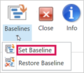 SetBaseline