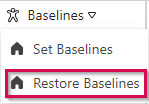 RestoreBaseline