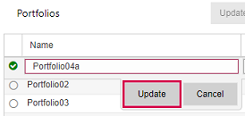 EditPortfolioName