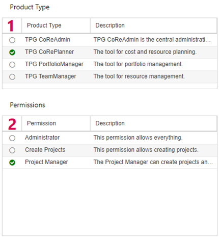 Permissions