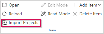 ImportProjects