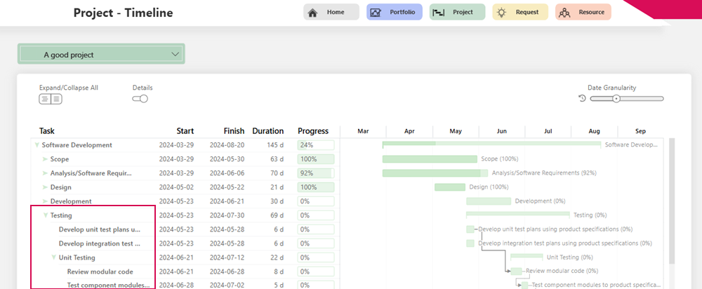 EN-ProjectTimelineShowProjectStructure